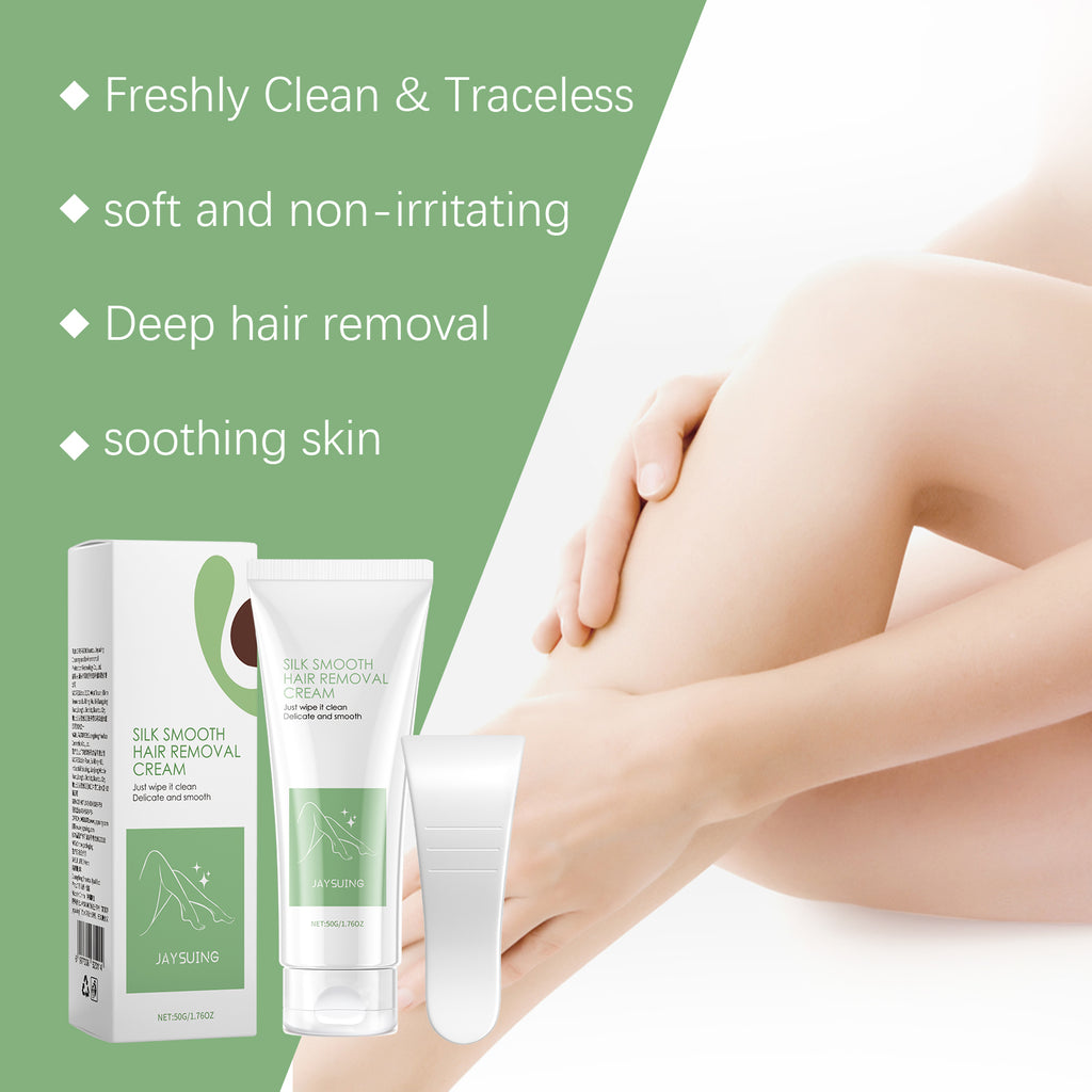 Silky Hair Removal Cream Gentle Hair Removal Hand Hair Armpit Hair Smooth And Delicate Skin Refreshing Hair Removal Cream