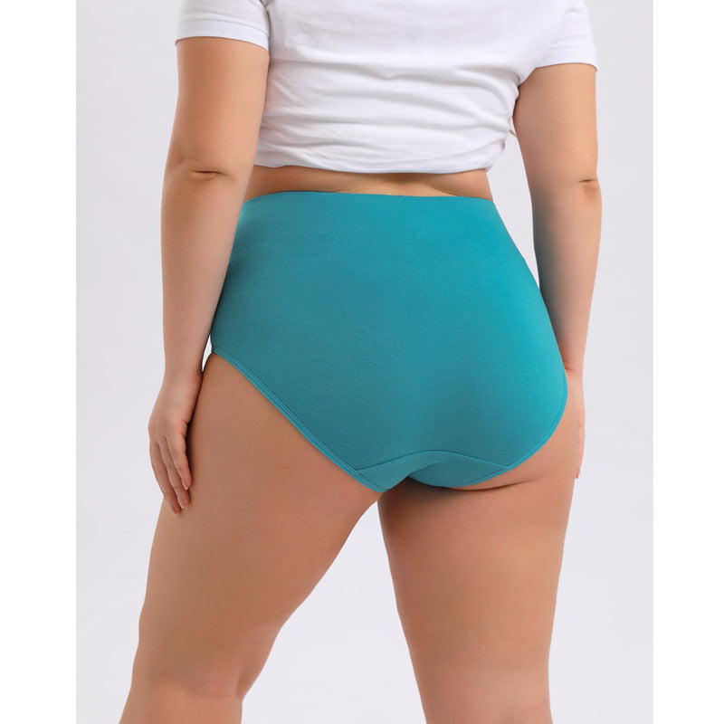 Cotton Underwear Women's Cotton Underwear High Waist Underwear Multi piece Set