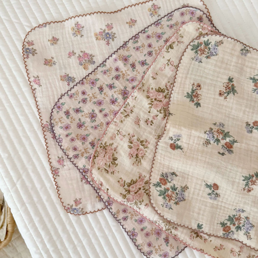 Floral Cotton Towel Set