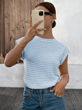 Sky Stripe Cotton Tee