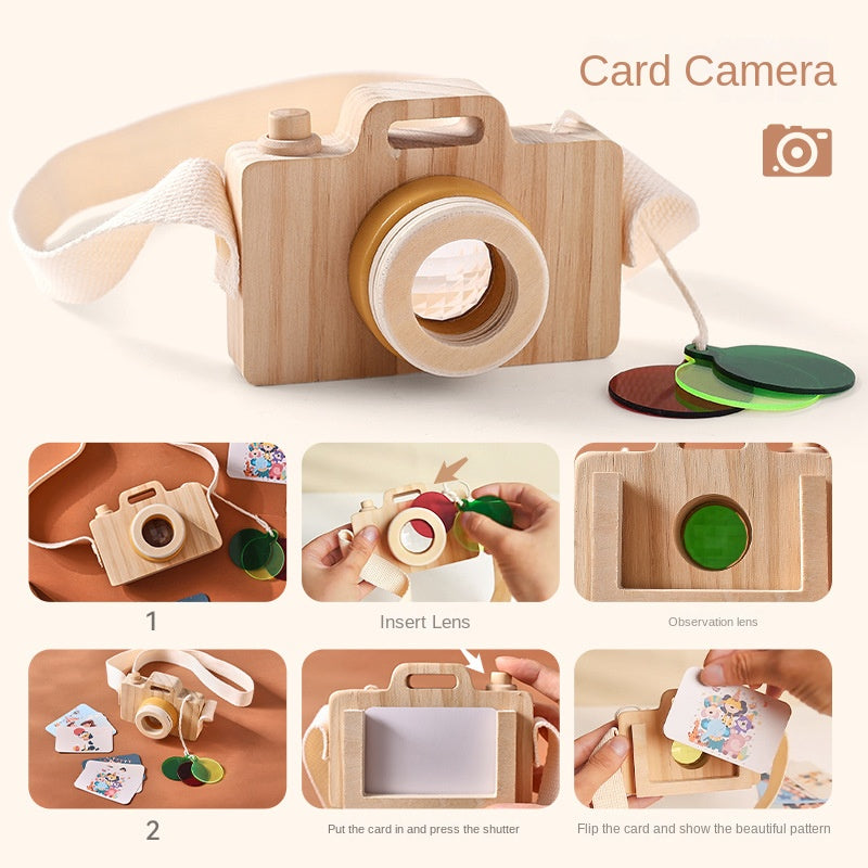 Little Explorer Wooden Camera
