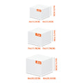 6Pcs Acrylic Buffet Riser Set – Stackable Food Display Stands, Dessert Cake Party Decorating Box, 6 Sizes