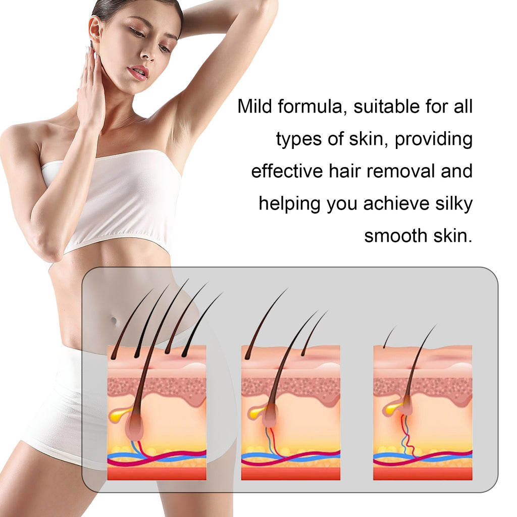 Wax Strips For Body, Honey Hair Removal Cream For The Whole Body To Remove Armpit Hair Hand Hair Leg Hair Mild Not Irritating
