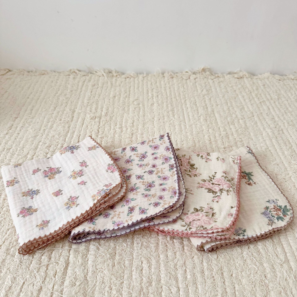 Floral Cotton Towel Set