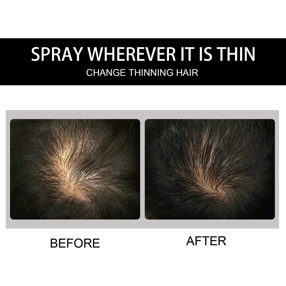 Dense Hair Fiber Powder, Increased Hair Fiber Dense Hair Beauty Hair Plant Fiber Powder