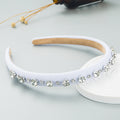 Hair Hoop Fashion Shiny Rhinestone Baroque Hair Hoop Hair Cave Female Korean Trend Thin Edge Hair Band Hair Accessories