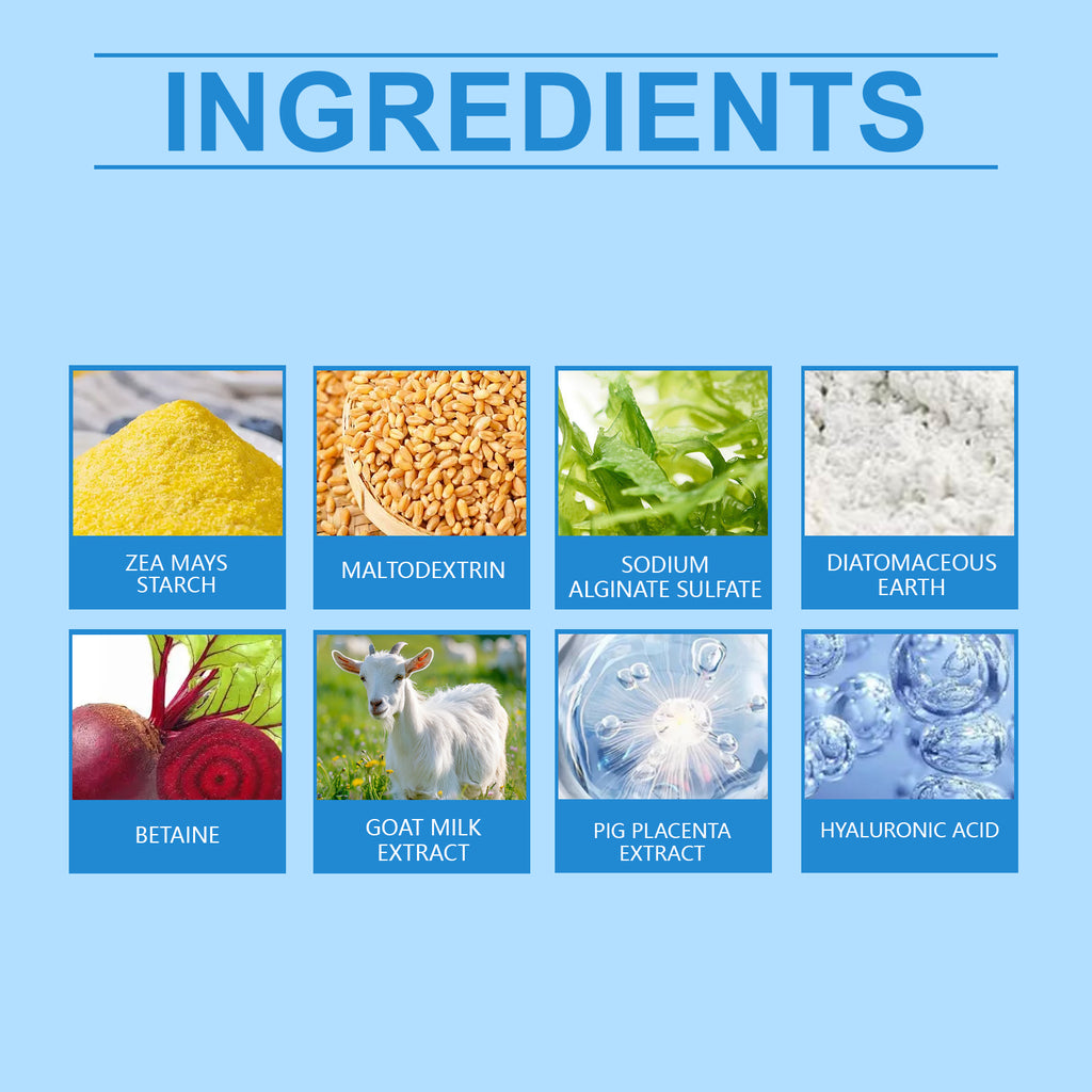 Jaysuing Hyaluronic Acid Moisturizing Mask, Gently Hydrates And Moisturizes Tender, Smooth And Delicate Skin