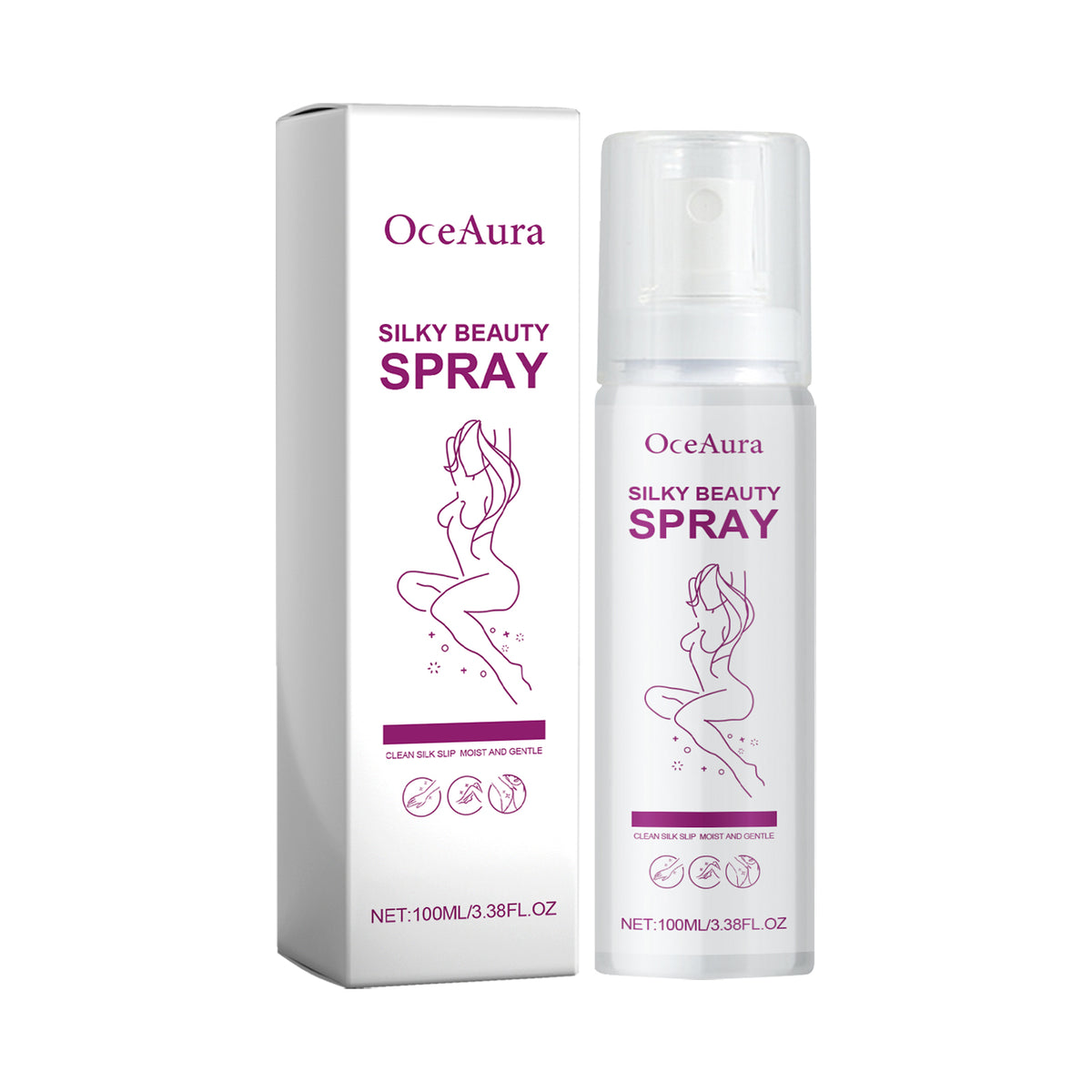 Oceaura Hair Removal Spray Gentle Painless Hair Removal Mousse Spray Underarm Hair Hands Hair Legs Hair Whole Body Hair Removal Spray