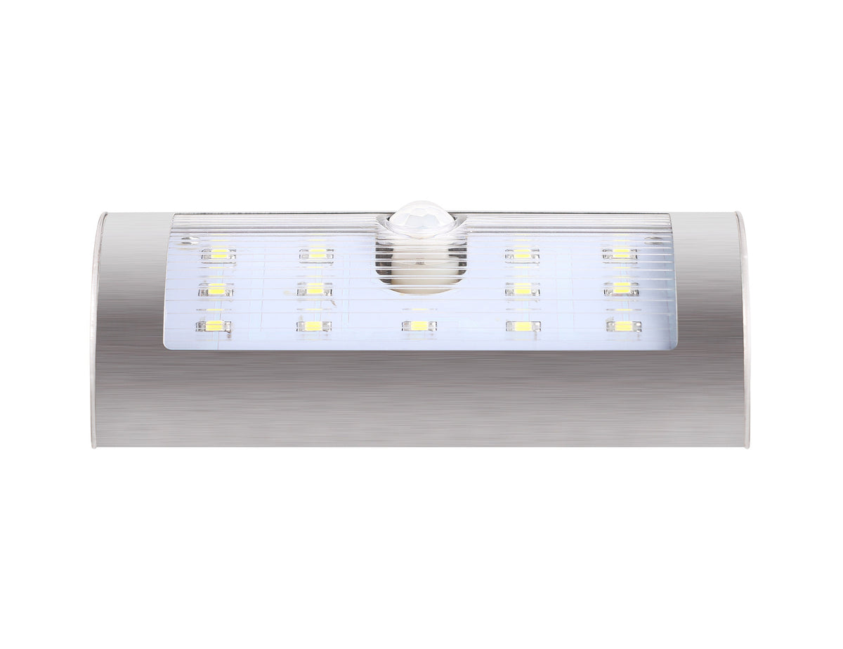 Solar Light Outdoor Waterproof LED Household Stainless Steel Human Body Induction Garden Street Light Wall Light