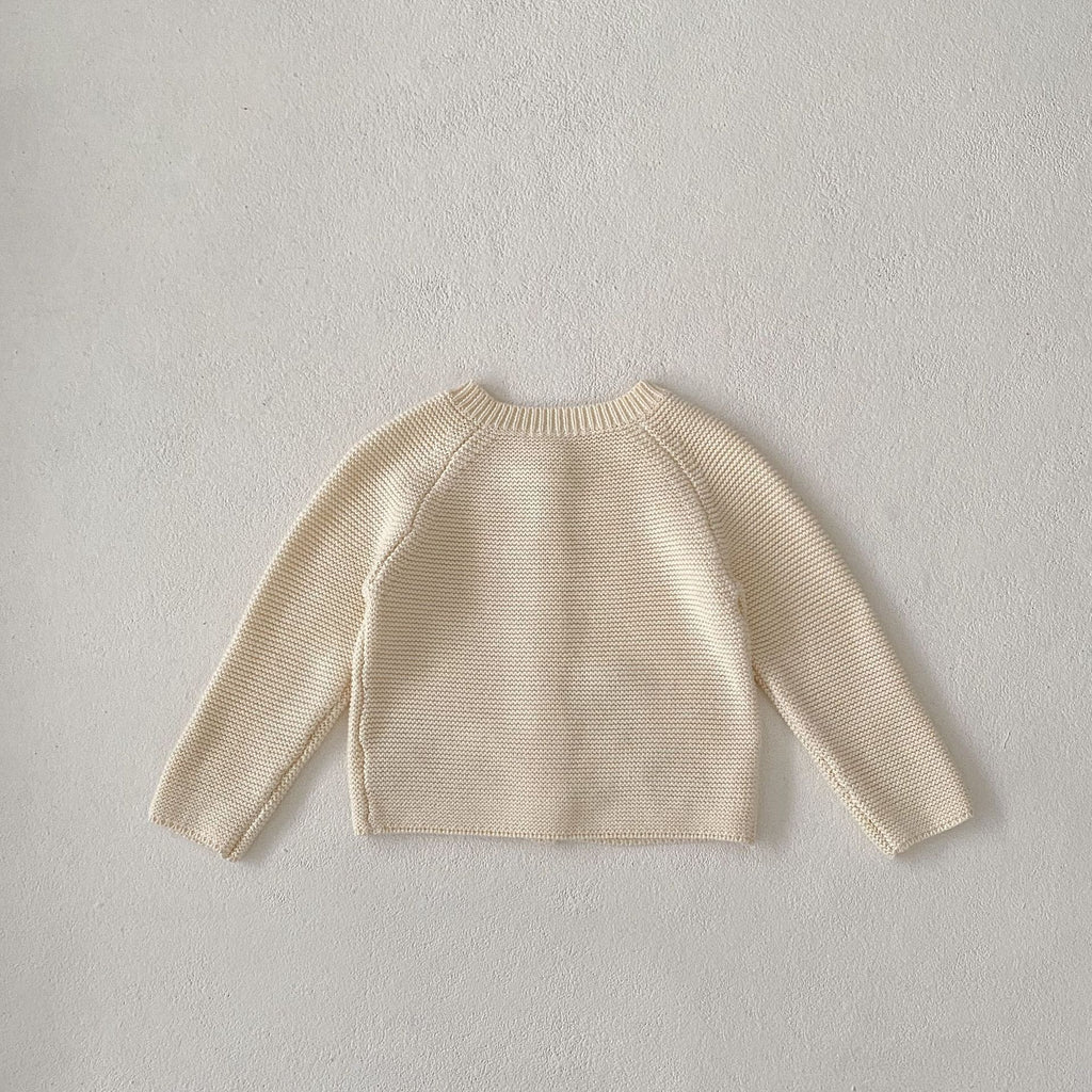 Animal Knit Girls' Cardigan