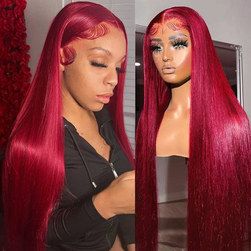 200 Density  Straight Human Hair Wigs