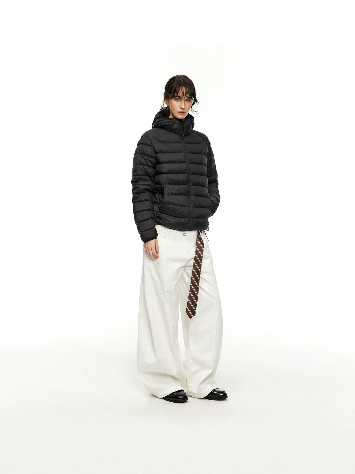 Lightweight Padded Hooded Short Women's Jacket