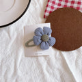 The New Children's Hair Clip Cute Sweet Flower Clip Hundred Collision Color Hair Card Hair Accessories Hairpin