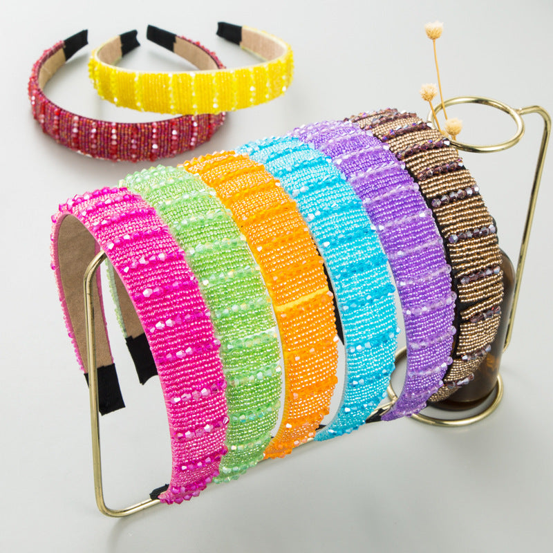 Hair Band Wash Face Hair Cave Headband Korean Cute Sweet Hair Ornaments Wide Side Headdress