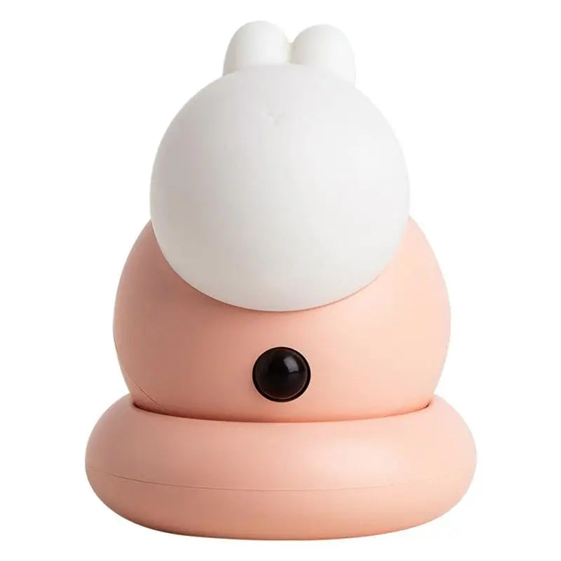 Cute Rabbit Human Body Induction Lamp Led Pat Silicone Charging Cabinet USB Night Light Wall Induction Corridor Lamp